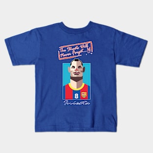 OG Ballers - The Streets series - ANDRES INIESTA Kids T-Shirt